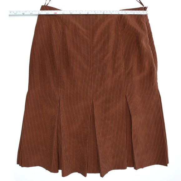 Jean-Paul GAULTIER FEMME Brown Skirt sz 40 - Picture 10 of 11